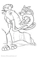 Ice Age kleurplaat 10